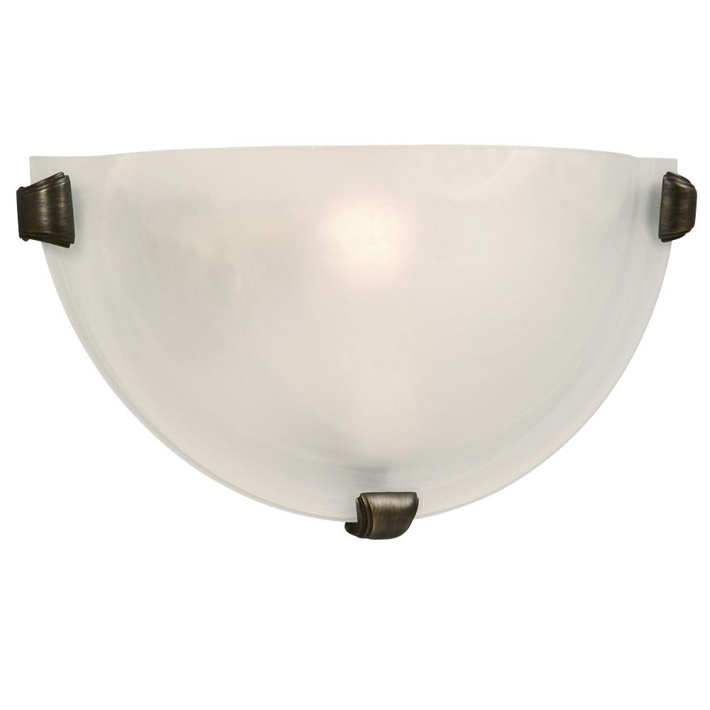 Wall Sconce - Oil Rubbed Bronze w/ Marbled Glass
