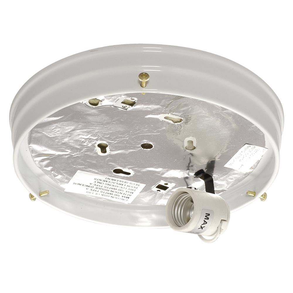 Utility Flush Mount Holder - White