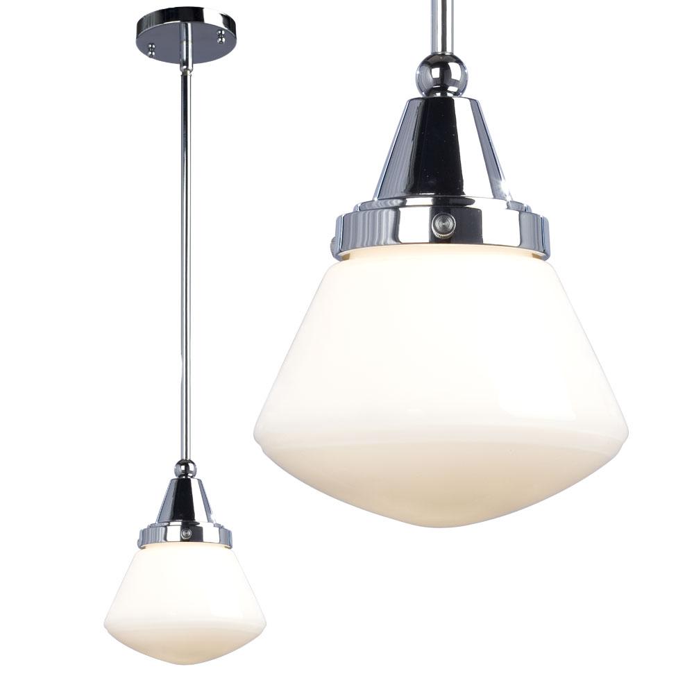 Mini-Pendant CH/WH-G w/6", 12" & 18" Ext. Rods