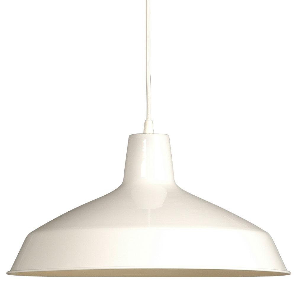 Pendant - in White finish