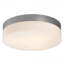 Galaxy Lighting 612314CH - Flushmount - Chrome with Satin White Glass