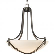 Galaxy Lighting 911475ORB - Pendant - Oil Rubbed Bronze with Satin White Glass