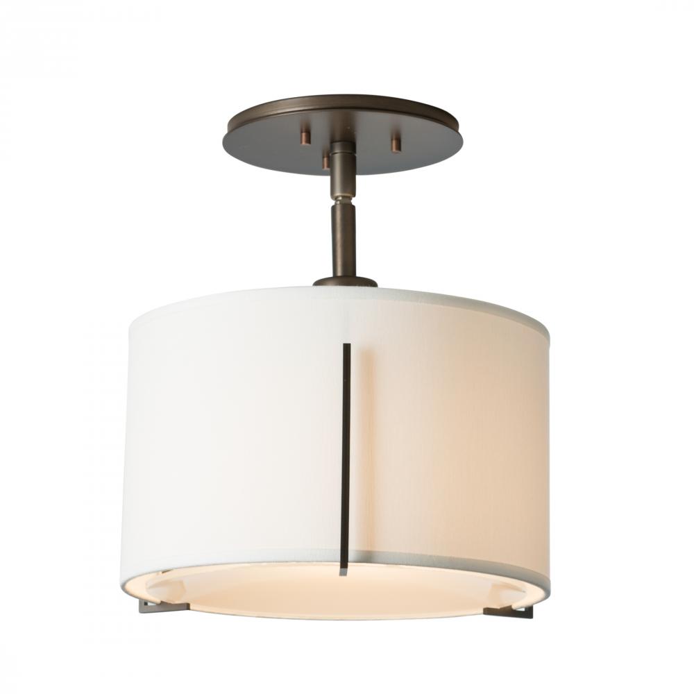 Exos Single Shade Semi-Flush