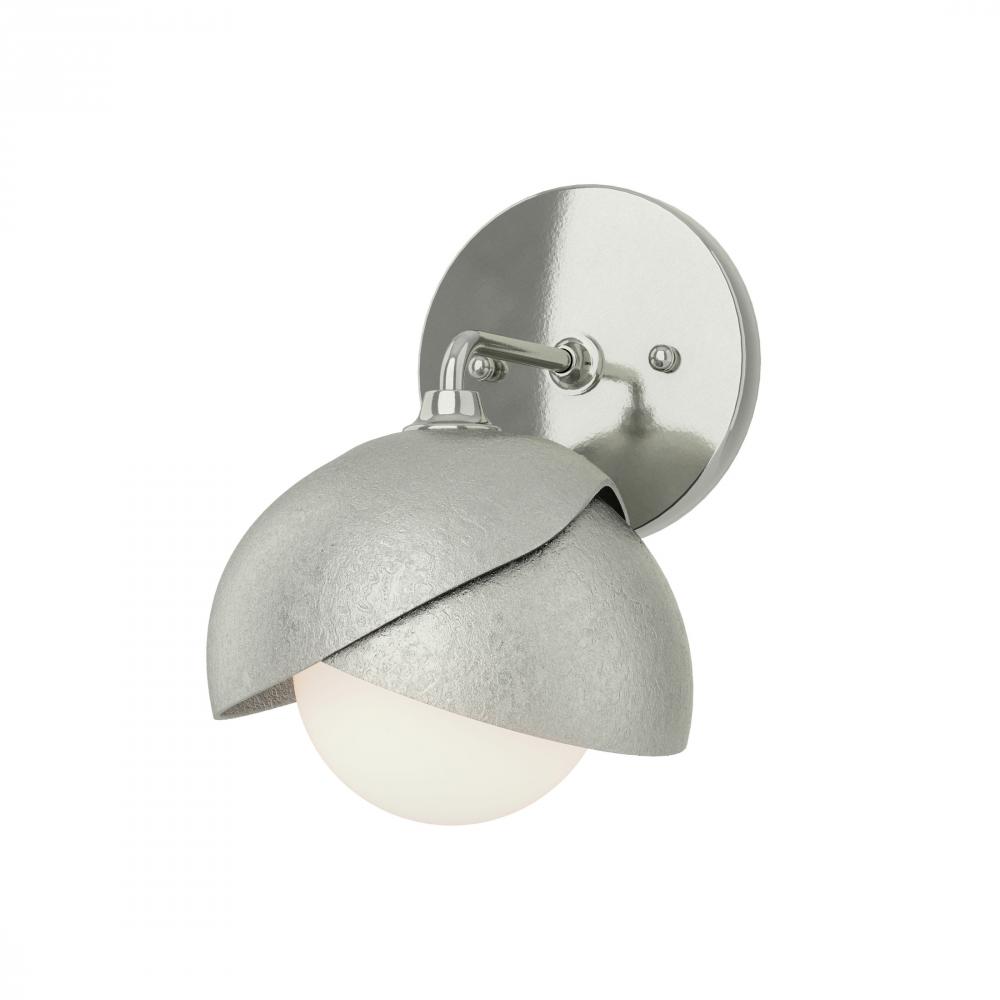 Brooklyn 1-Light Double Shade Bath Sconce