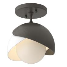 Hubbardton Forge - Canada 121377-SKT-07-02-GG0711 - Brooklyn 1-Light Double Shade Semi-Flush