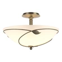 Hubbardton Forge - Canada 126732-SKT-84-GG0052 - Forged Leaves Large Semi-Flush