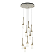 Hubbardton Forge - Canada 131100-SKT-STND-84-YG0434 - Link 9-Light Blown Glass Pendant