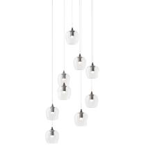 Hubbardton Forge - Canada 131103-SKT-LONG-14-ZM0709 - Ume 9-Light Pendant