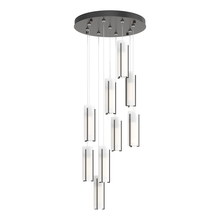 Hubbardton Forge - Canada 131104-SKT-STND-14-GG0065 - Exos Glass 9-Light Pendant