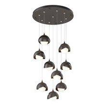 Hubbardton Forge - Canada 131105-SKT-STND-07-14-GG0711 - Brooklyn 9-Light Double Shade Pendant