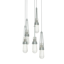 Hubbardton Forge - Canada 131120-SKT-LONG-82-YG0434 - Link 5-Light Blown Glass Pendant