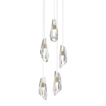 Hubbardton Forge - Canada 131121-SKT-LONG-86-CR - Luma 5-Light Pendant