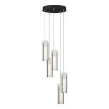 Hubbardton Forge - Canada 131124-SKT-STND-10-GG0065 - Exos Glass 5-Light Pendant