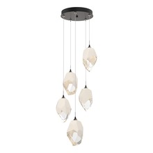 Hubbardton Forge - Canada 131138-SKT-LONG-14-WP0755 - Chrysalis 5-Light Large Crystal Pendant