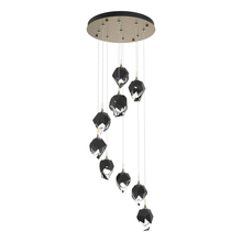 Hubbardton Forge - Canada 131140-SKT-STND-84-BP0754 - Chrysalis 9-Light Small Crystal Pendant