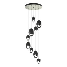 Hubbardton Forge - Canada 131142-SKT-LONG-85-BP0756 - Chrysalis 9-Light Mixed Crystal Pendant