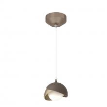 Hubbardton Forge - Canada 161183-SKT-STND-05-84-GG0711 - Brooklyn Double Shade Low Voltage Mini Pendant