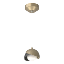 Hubbardton Forge - Canada 161183-SKT-STND-84-10-GG0711 - Brooklyn Double Shade Low Voltage Mini Pendant