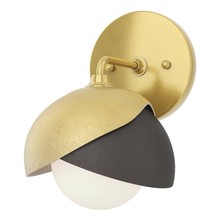 Hubbardton Forge - Canada 201374-SKT-86-14-GG0711 - Brooklyn 1-Light Double Shade Bath Sconce