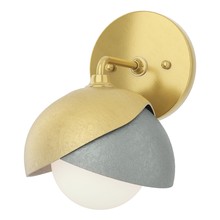 Hubbardton Forge - Canada 201374-SKT-86-82-GG0711 - Brooklyn 1-Light Double Shade Bath Sconce