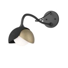 Hubbardton Forge - Canada 201377-SKT-10-84-GG0711 - Brooklyn 1-Light Double Shade Long-Arm Sconce