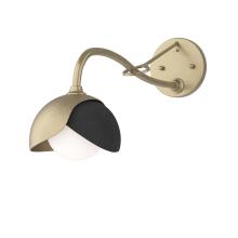 Hubbardton Forge - Canada 201377-SKT-84-10-GG0711 - Brooklyn 1-Light Double Shade Long-Arm Sconce