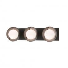 Hubbardton Forge - Canada 201378-SKT-14-14-GG0711 - Brooklyn 3-Light Straight Double Shade Bath Sconce