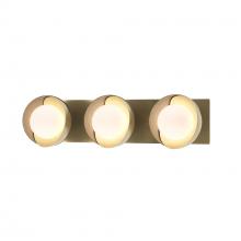 Hubbardton Forge - Canada 201378-SKT-86-84-GG0711 - Brooklyn 3-Light Straight Double Shade Bath Sconce