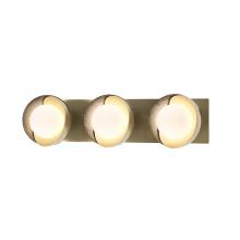 Hubbardton Forge - Canada 201378-SKT-86-85-GG0711 - Brooklyn 3-Light Straight Double Shade Bath Sconce