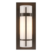 Hubbardton Forge - Canada 205892-SKT-05-GG0065 - Banded with Bar Sconce