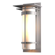 Hubbardton Forge - Canada 305994-SKT-78-GG0037 - Banded with Top Plate Large Outdoor Sconce