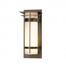 Hubbardton Forge - Canada 305995-SKT-75-GG0240 - Banded with Top Plate Extra Large Outdoor Sconce