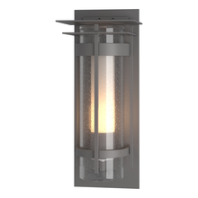 Hubbardton Forge - Canada 305999-SKT-78-ZS0664 - Torch  Seeded Glass XL Outdoor Sconce with Top Plate