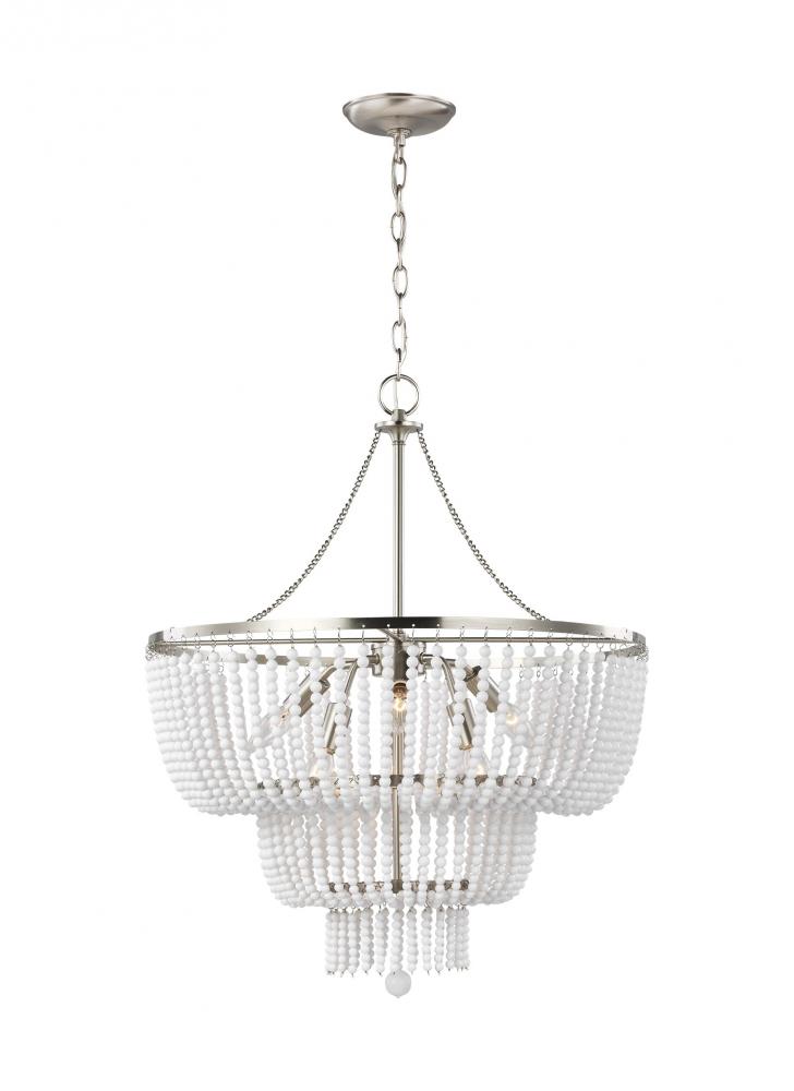 Jackie Six Light Chandelier