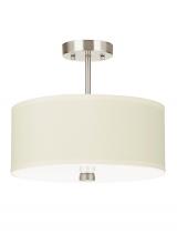 Visual Comfort & Co. Studio Collection 77262EN3-962 - Dayna Shade Pendants Two Light Flush / Semi-Flush Convertible