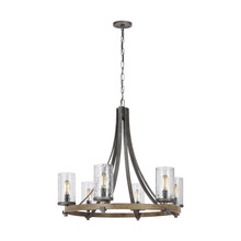 Visual Comfort & Co. Studio Collection F3134/6DWK/SGM - Medium Chandelier