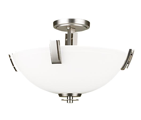 Crafton Semi Flush Mount Polished Chrome