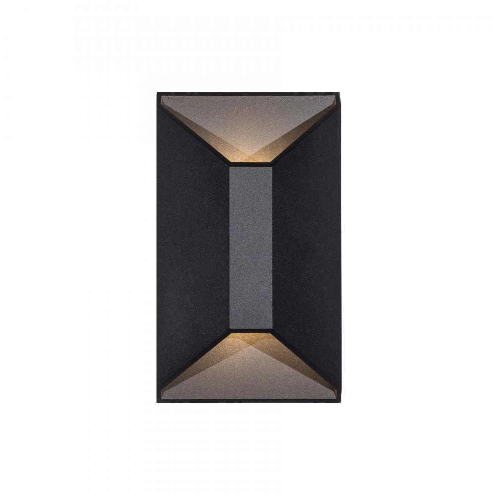 Badger - LED 12" Exterior Wall Light in Black