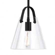 Russell Lighting 237-001/BLK/CL - 237-001/BLK/CL