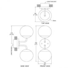 Russell Lighting 788-002/BLK/CL - 788-002/BLK/CL