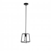 Russell Lighting PD1151/BK - Aitkin - 1 Light Single Pendant in Black