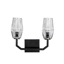 Russell Lighting VL6832/BK - Vespera - 2 Light Vanity in Black