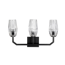 Russell Lighting VL6833/BK - Vespera - 3 Light Vanity in Black