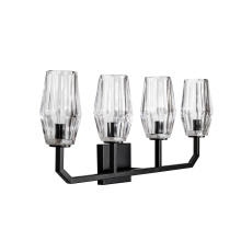 Russell Lighting VL6834/BK - Vespera - 4 Light Vanity in Black