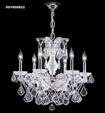 Maria Theresa 6 Arm Chandelier