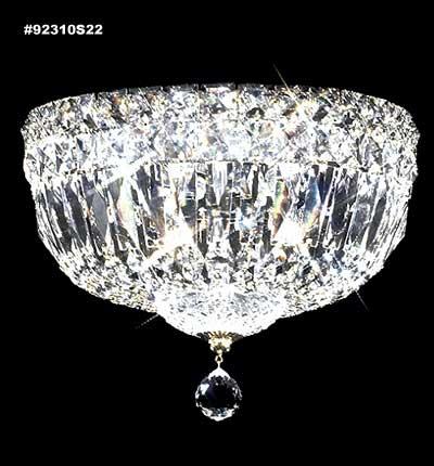 Prestige All Crystal Flush Mount