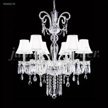 James R Moder 96266S11-95 - Venetian 6 Arm Chandelier
