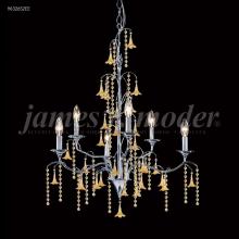 James R Moder 96326S2GTE - Murano Collection 6 Arm Chandelier