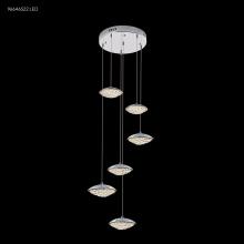James R Moder 96646S22LED - LED Contemporary 1 Light Crystal Chand