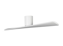 Visual Comfort & Co. Fan Collection 2PLSMH52RZW - Plank Smart 52 Hugger Ceiling Fan in Matte White with Matte White Blade